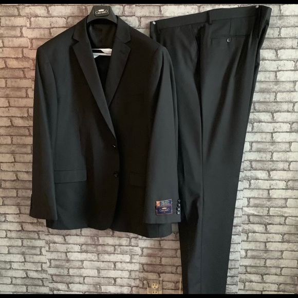 Carlo Lusso NEW men’s black suit. - Picture 2 of 9
